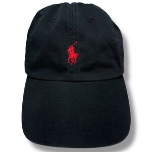 Polo Ralph Lauren The Iconic Cotton Chino Ball Cap in Polo Black